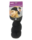 Hotdot Knotted Wrap Black For SALE in South Africa