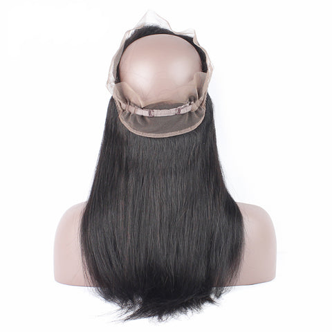 Beau-Diva 12A Brazilian 360 Straight Weave Closure SKU CLOSURE 360 STW