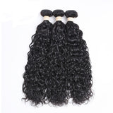 Beau-Diva 3x Bundles 9A Brazilian Hair Water Weave 12" - 18"inch Black SKU HH 3WATER WAVE
