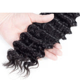 Special: Beau-Diva 3x Bundles 12 inches 12A Brazilian Hair Deep Weave Package SKU 3DEEP12