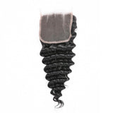 Beau-Diva 9A Brazilian Deep Water Curly 4X4 Closure CLOSURE 3PART DW CURL Hotdot.co.za