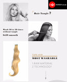 Beau-Diva tape in hair extensions 20 inch Black |hotdot.co.za
