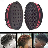 Natural Hair Twist Curl Sponge Double Side SKU HairSponge Hotdot.co.za