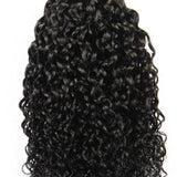 Free Closure:Brazilian KINKY CURL x3Bundles+ Free Closure SKU 3KW/C