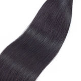 Free Closure:Brazilian Straight Weaves x3Bundles+ Free Closure SKU 3STW/MC