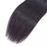 Free Closure:Brazilian Straight Weaves x3Bundles+ Free Closure SKU 3STW/MC