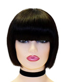 Hotdot BOB Fringe Brazilian Wig 6 inches Straight SKU BOBFringe6
