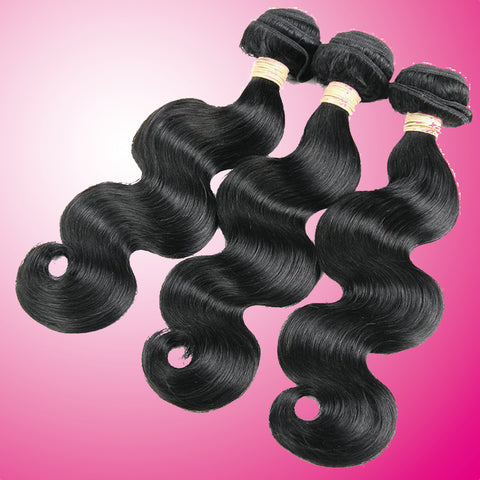 Special: Beau-Diva 3x Bundles 10 inches 12A Brazilian Body Weave Package SKU 3BODY10