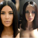 KIM K Weaves Package: Brazilian Weaves 3xBundles 12inch + 8inch 3Parts Closure SKU 3STW12/C8