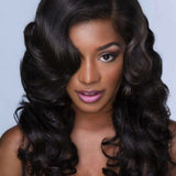 HOTDOT BRAZILIAN WIG Body Wave Wig 3 Parts Closure SKU BW Wig