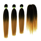 Sapphire 18+20+22 Free Closure Straight Synthetic Package SKU Straight Package