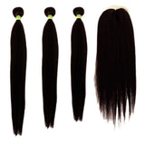 Sapphire 18+20+22 Free Closure Straight Synthetic Package SKU Straight Package