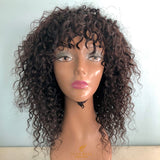HotDot Water Fringe Style 14 inch Brazilian Wig SKU WFWig14
