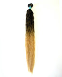 22"inches 4pcs and Closure Kinky Style Synthetic Package