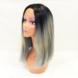 Sapphire ROMI Synthetic Ombré Wig 12 inches SKU ROMI T1/Gray