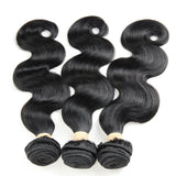 Beau-Diva 3x Bundles 9A Brazilian Hair Body Weave 10" - 22"inch Black SKU HH 3BODY