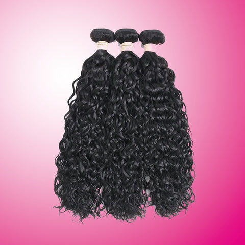 Special: Beau-Diva 3x Bundles 12 inches 12A Brazilian Water Weaves Package SKU 3WATER12